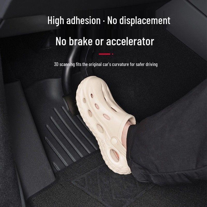 Custom TPE Full Surround Foot Pads for Tesla Model Y - Complete Interior Modification Accessories Set