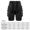 Padded Shorts Gear Black Breathable Protector Skateboard Crash Pad for Volleyball Figure Skating