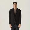 Ferraromilano Two-Tone Wool Jersey Textured Jacket Wine (Am0Fozc30379)