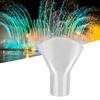 Directional Fan shaped Fountain Nozzle Female Thread Landscape Spray Head for SPA Swimming Pool(G1in DN25 )