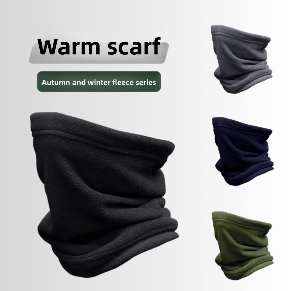 Windproof Warm Scarf Polar Fleece Scarves Bib New Neckerchief  for Outdoor Cycling Skiing