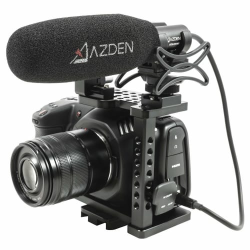 AZDEN SGM-250MX Compact Cinema Microphone with Mini-XLR Connection, Authentic