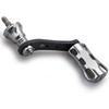 HEIGHTEN 42mm Hjulhåndtag med 22mm Kompatibel med Shimano og Daiwa Spinnestænger Game Stream Wave Series Knop, [Let Fiskeri] (Gunmetal)