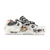 Crush Clog EVA Murray Puppy Decorative Buckle Hand Painted Graffiti Casual Stylish Versatile Hole Shoes Unisex White