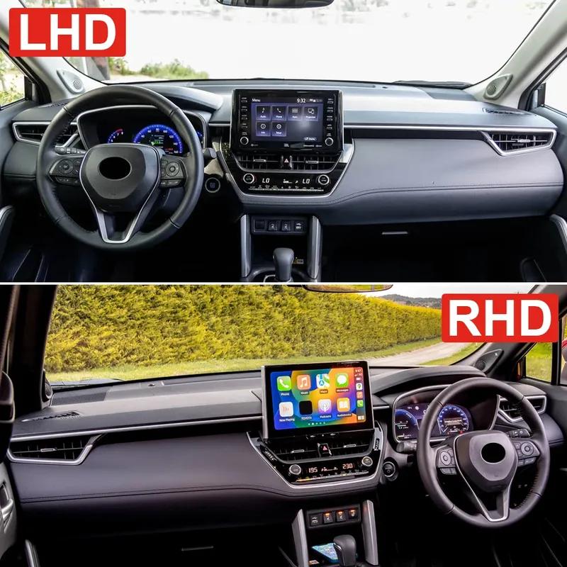For Toyota Corolla Cross XG10  - 2024 Hybrid Car Dashboard Cover Sun Shade Avoid Light Mat Pad Carpets Accessories