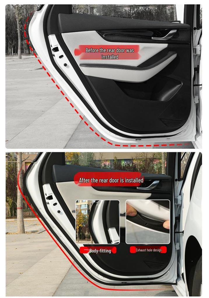 Changan UNI-V/UNIV/Zhidian iDD Car Door Sound Insulation & Dustproof Sealing Strip
