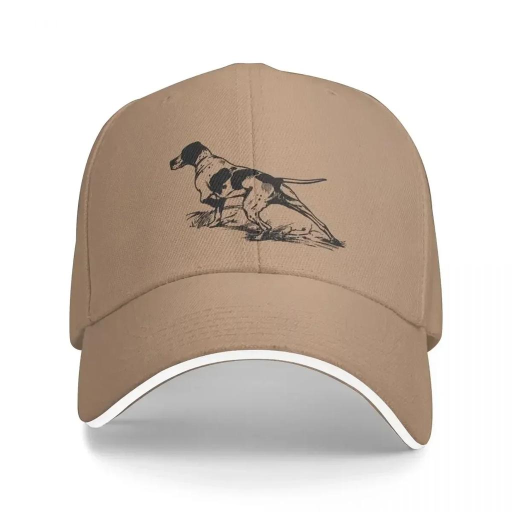 Pointer Breed Cap Baseball Cap Golf wear Men golf wear Women's All Seasons Streetwear for Sun Protection