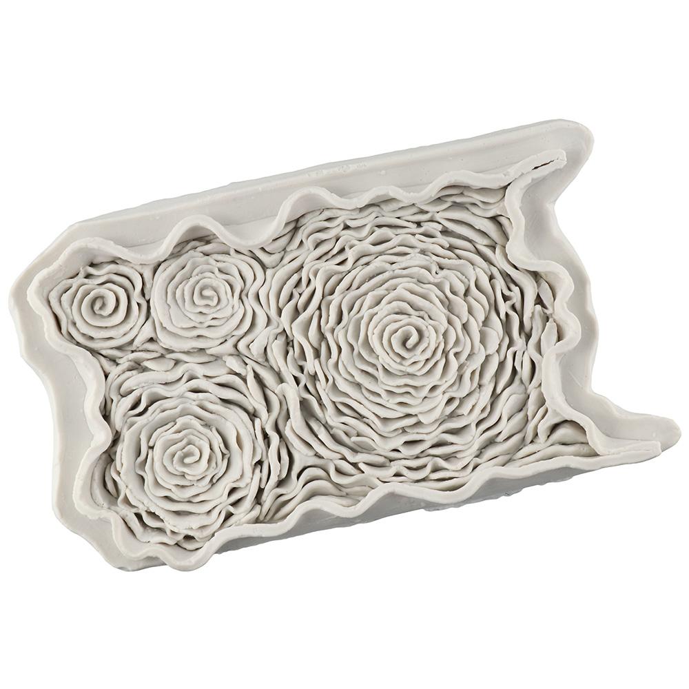 

Silicone Carnation Cake Fondant Molds Gray Flower Molds Cake Decoration