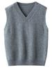 New Kids' 100% Wool V-Neck Sleeveless Sweater