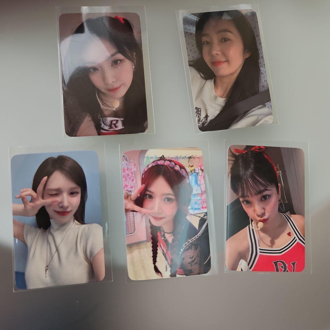 

[USED] Korean Red Velvet Knotted Red Vel purchase bonus trading card
