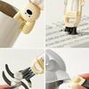 1pc Rabbit-Themed 4in1 Multifunctional Cleaning Brush Plastic, Reusable with Handle for Kitchen, Cup, Bathtub, and Bottle Cleaning, Gap Detailing