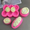 Fondant Molding Tool Flexible Silicone Cake and Cupcake Decorating Mold Cucumber/Abalone Shaped Dessert Making Mold