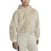 Nike Women'ss Sportswear Essential Faux Fur Jacket Khaki DD5117-206