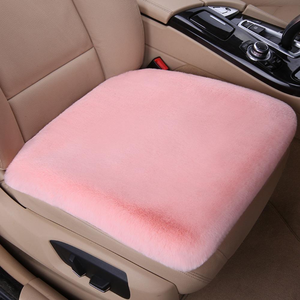 Warm Auto Seat Cushion Comfortable Faux Fur Car Seat Cover Universal Fit Car Seat Mat Bench Seat