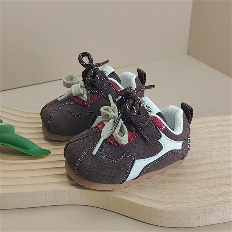 

New Sping Baby First Walkers Shoes Leather Toddler Boys Sneakers Soft Sole Infant Fashion little Kids Girls Shoes 16-25 21