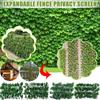Écran de clôture escamotable en expansion avec clôture extensible pour plantes