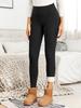 Women's Autumn/Winter High Waist Fleece-Lined Wool Leggings – Velvet, Thick, Warm, Slim Fit.
