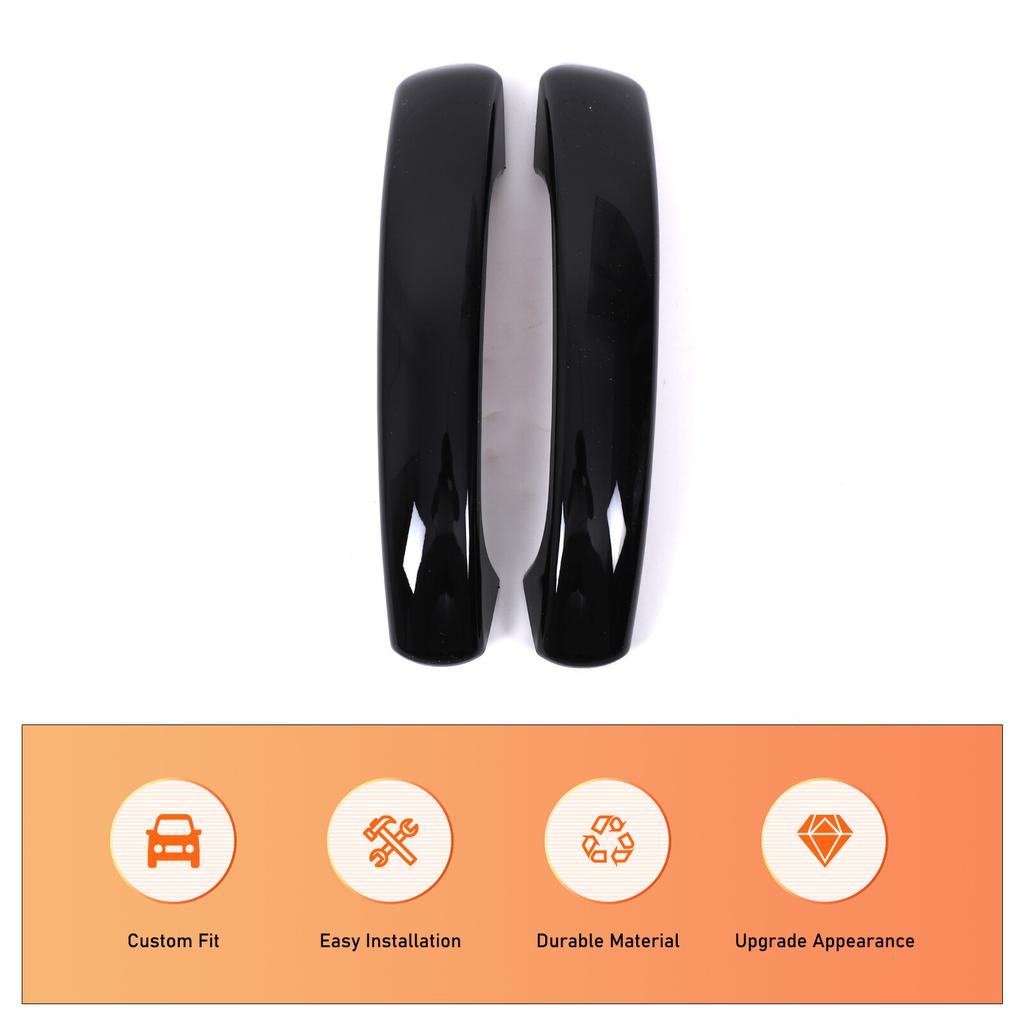 For Mercedes-Benz Smart 451 Fortwo 2009-2015 ABS Car Door Bowl Decorative Protective Cover Trim Car Styling