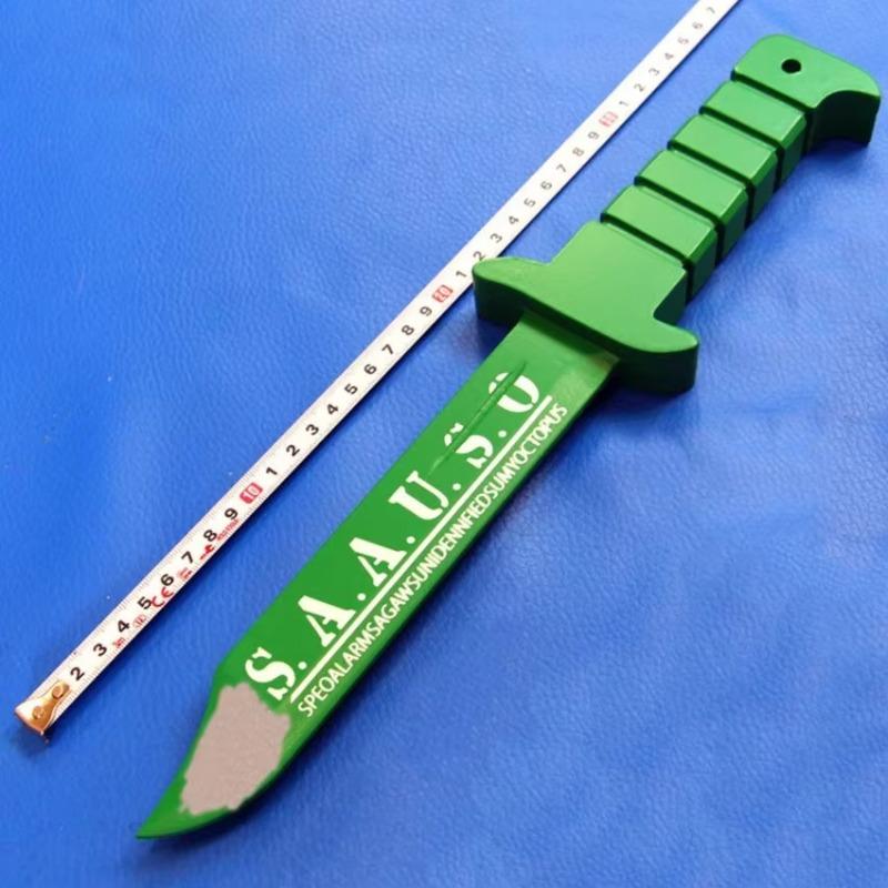 Anime Shiota Nagisa Dagger Assassination Classroom Sword Cosplay Accessories Ninja Knife Real Size Japanese Katana Sabre Toy