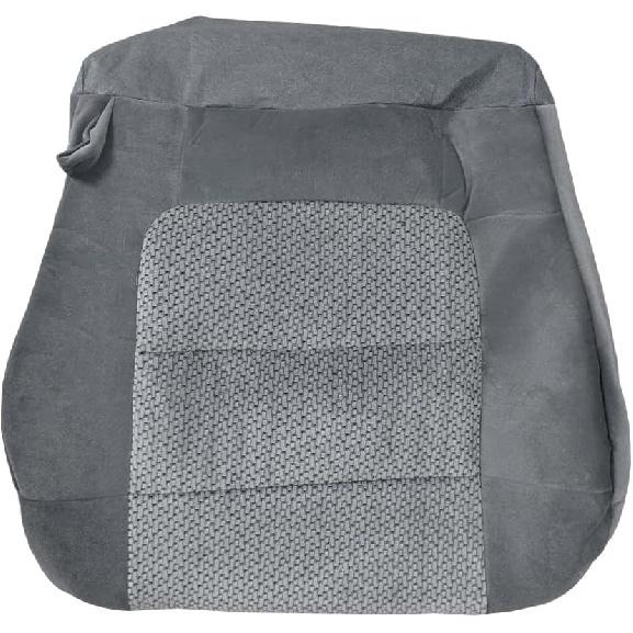 Gray Driver Side Bottom Replacement Cloth Seat Cover Fit for Ford F150 XLT 2001 2002 2003