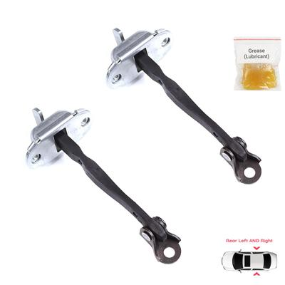 EDP1370-1 2 Pieces Rear Door Stop Check Assy Limiter Strap for Toyota Yaris Vitz MK3 P13 2010-2014 Vios P15 Verso S P12 Pre-Facelift 6863052120