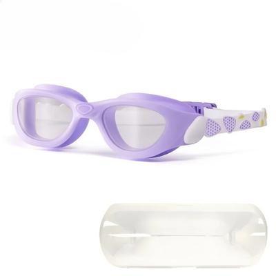 Gafas de Natación para Niños Montura Grande Sin Fugas Protección UV Gafas de Piscina Antivaho Gafas de Natación para Niños Edad 3-12