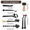 Leeseph Coffee Machine Cleaning Brush Tool,Barista Espresso Machine Brush Cleaning Tool for Home, Coffee Store, Best Gift