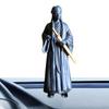Figures Bonsai Sculpture Resin Character Statue Landscape Bonsai Knight-Errant Miniature Sculpture For Cars Aquarium Offices