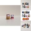 Captivating 8pcs Naruto Cat Action Figures Toys Anime Model Doll Kids Gift