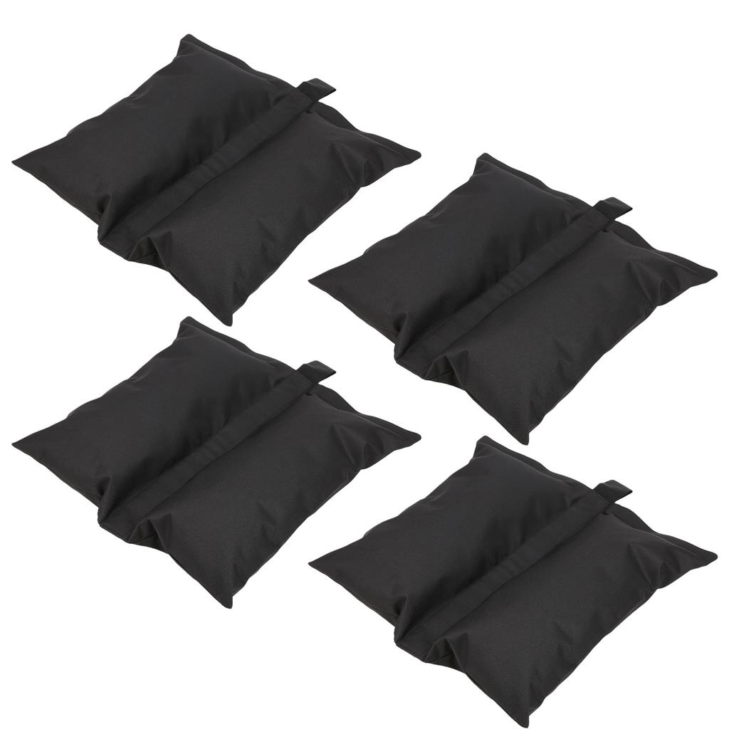 4pcs Tent Sandbag Windproof Outdoor Canopy Weight Bags Oxford Cloth Fixed Tent Legs Weight