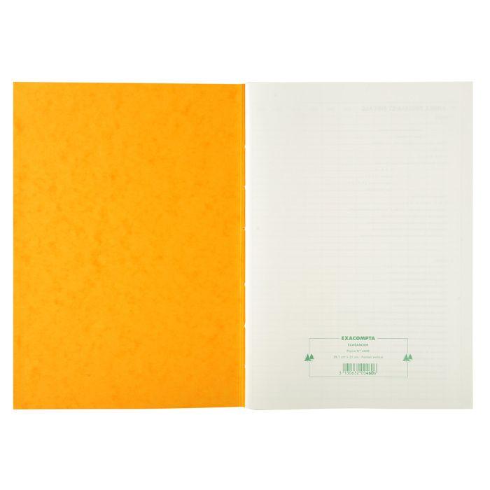 Echéancier - Exacompta - 460E - 72 Pages - 29,7x21 cm - Bleu