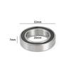 Bike Bearings Black+Silver High Quality Steel Thin Section