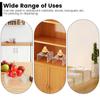 3-18 Pcs Clear Acrylic Display Stand U Shape Lightweight Holder Window Counter Jewel Cosmetics Rack Dessert Model Shelf