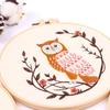 1Pc DIY Embroidery Cross Stitch Kit for Beginners-Handmade Fox Owl Butterfly Deer Pattern