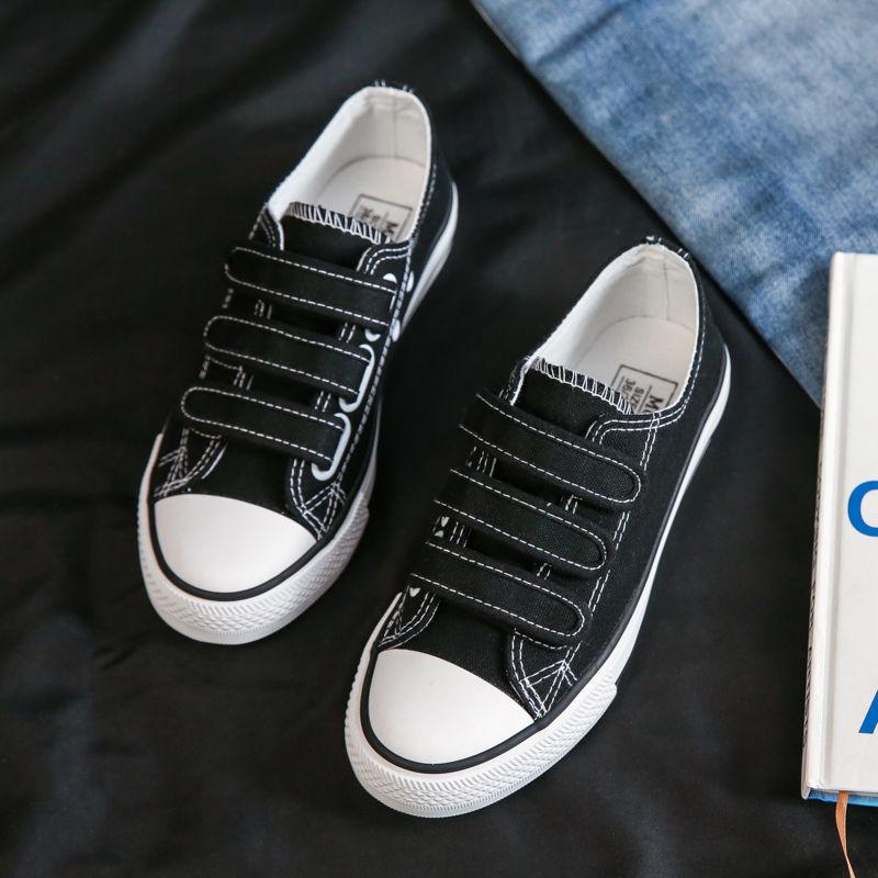 2024 Women's Velcro Canvas Sneakers - Trendy Spring/Fall Ulzzang Style