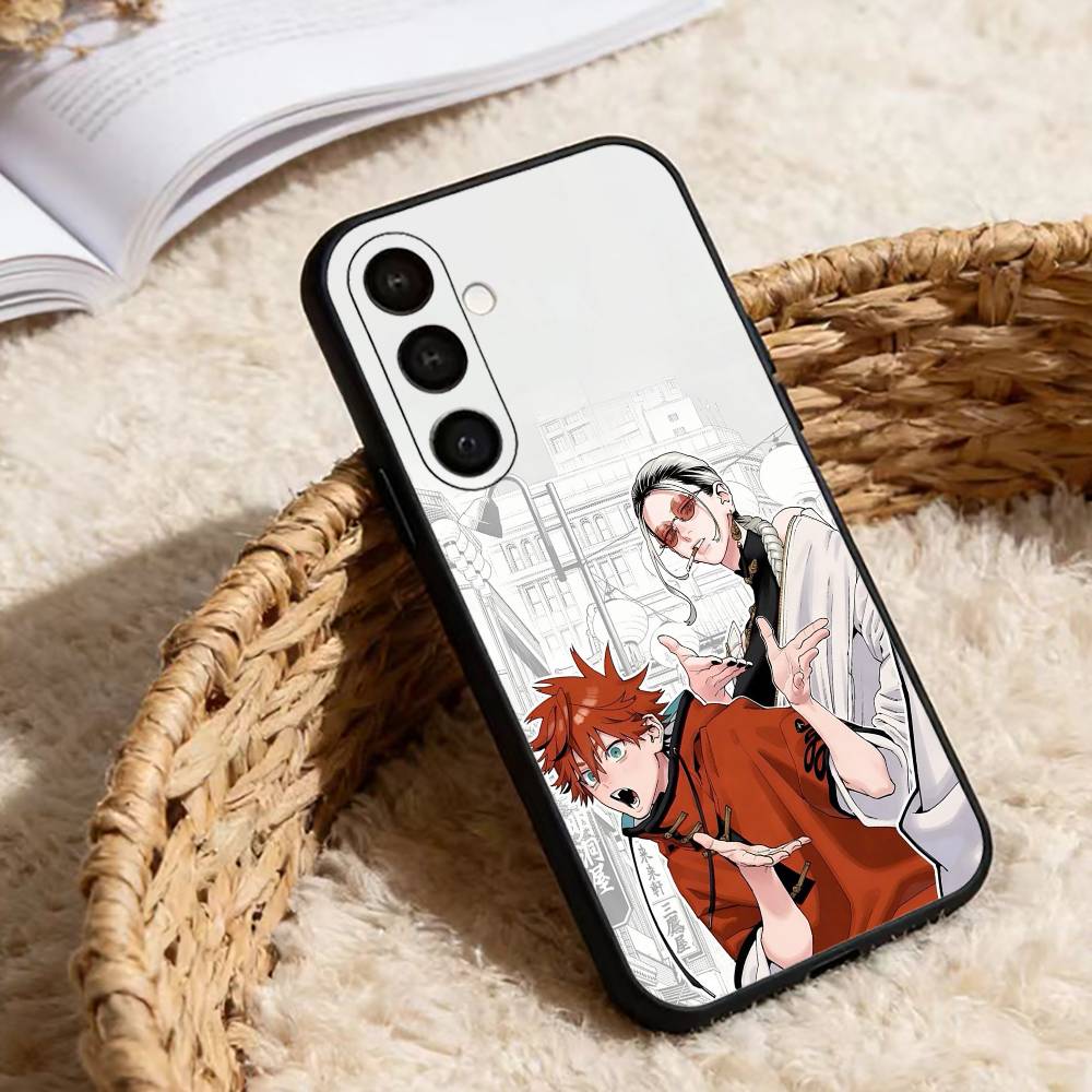 Gokurakugai Alma And Tao Phone Case For Samsung Galaxy A91,80,73,72 ,71,53,52,32 ,31,22,21s,20,Soft Black Case