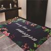 American Style Door Mat - Cuttable, Dirt-Resistant Silk Loop for Entrance & Hallway, Easy to Clean Foot Mat