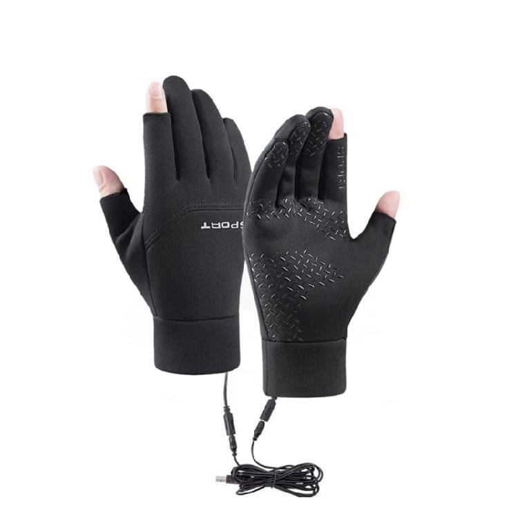 

Rechargeable Heated Gloves Men’s Winter Warm Gloves Carbon Reinforcement Heating System Outdoor Sports Motorcycle Motorcycling Fishing Accessories M чорний