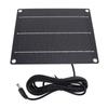 Solar Charger with DC Interface Monocrystalline Silicon 6V 6W Solar Panel Charger for Phone