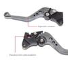 1Pair CNC Aluminum Alloy Motorcycle Brake Handle Motorbike Modification Brake Handle Motorcycle Clutch Drum Brake Lever Handle
