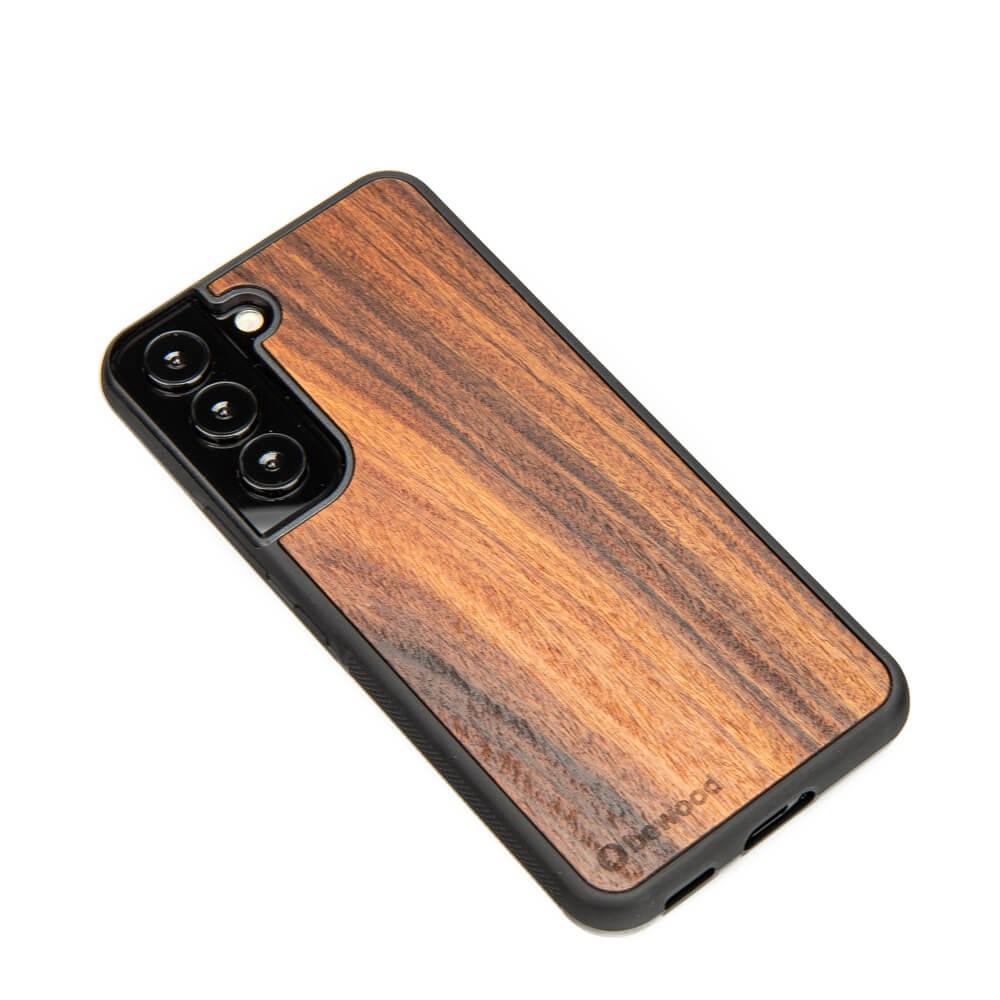 Wooden Case for Samsung Galaxy S22, Rosewood Santos