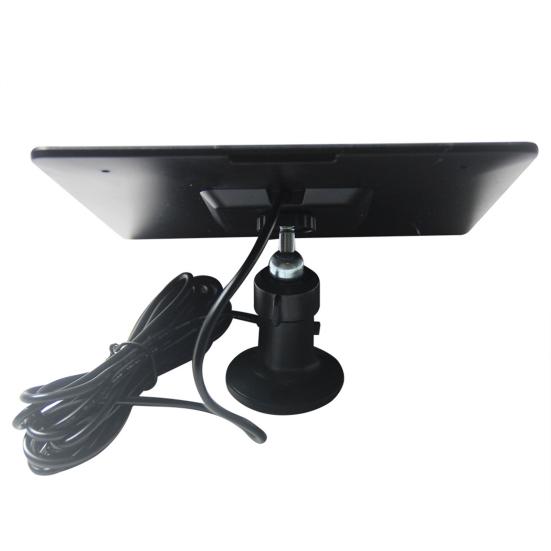 Solar Panel 5W Weather-Resistant Solar Charging Panel with Type-C To Micro-USB Output Doorbells Surveillance Cameras Solar Panel