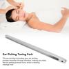 Ear Tuning Fork Professional Vibration Relax Stress Relief Stainless Steel Ear Digging Tool