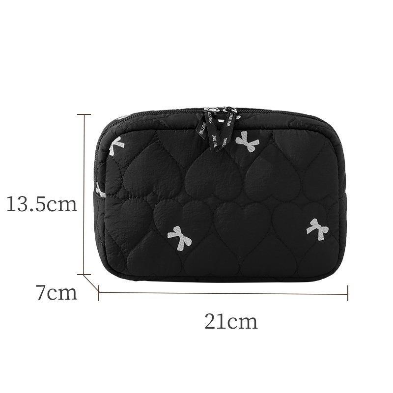 Cute Makeup Bag Travel Cosmetic Organizer Pouch Bags for Women Simple Large Capacity Toiletry Storage Bag