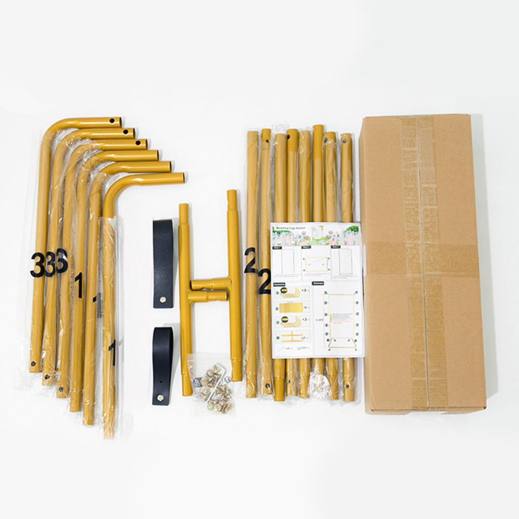 Wedding Sign Display Stand with 2 Leather Hanging Straps Wedding Welcome Sign Stand for Party Baby Shower Graduation Ceremony