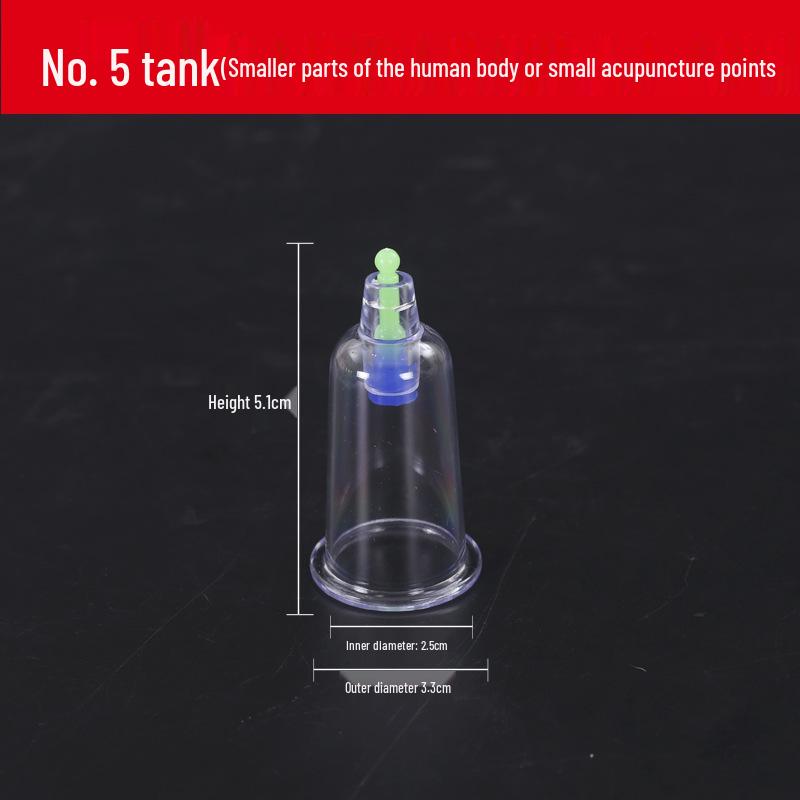 Home Cupping Device: Large Single Can Vacuum Suction Set