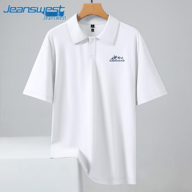 

Jeanswest Men s Summit Peak Graphic Polo Shirt 2XL