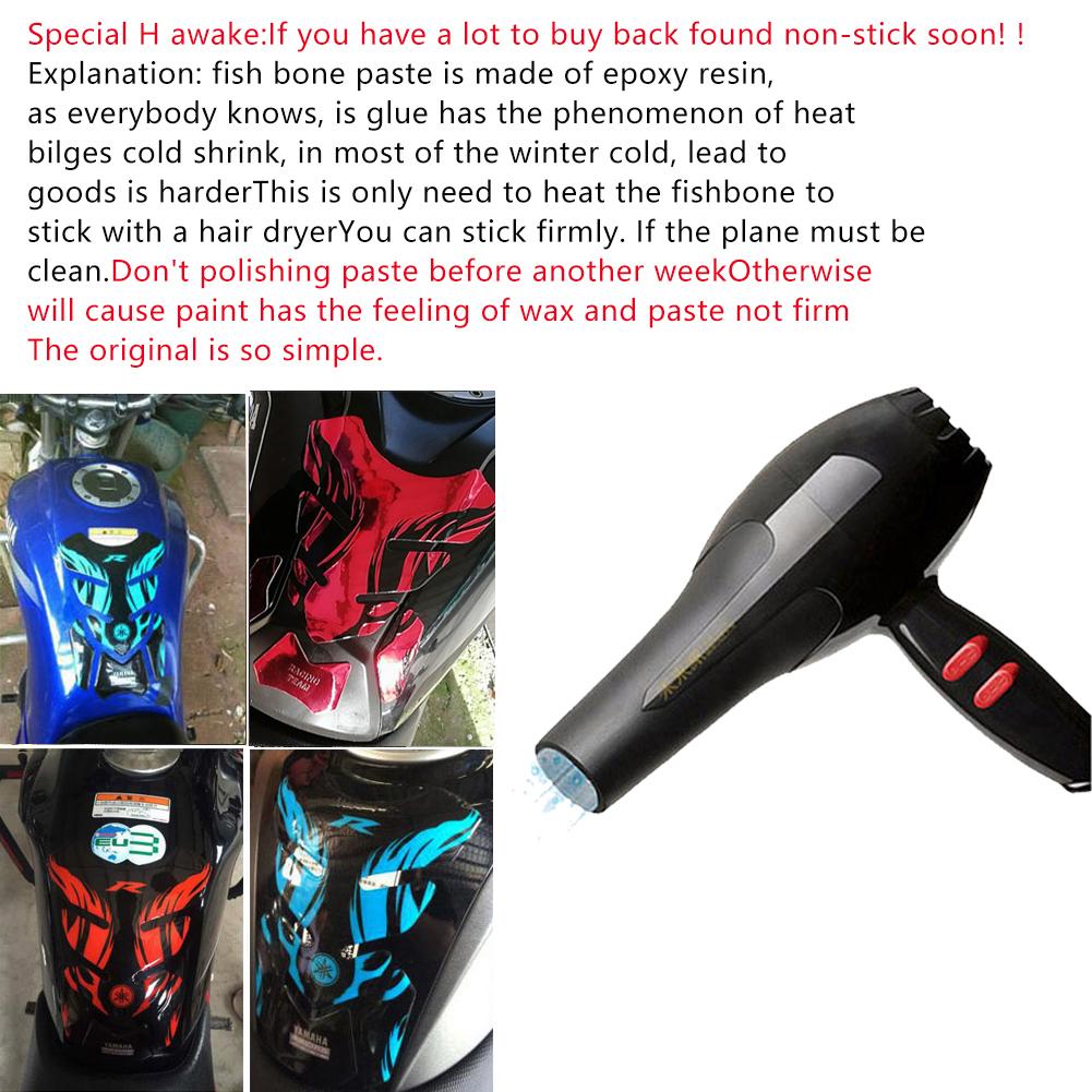 3D PVC Motorcycle Fuel Oil Tank Pad Soft Anti-collision Anti-scratch Decal Protector Cover Sticker
