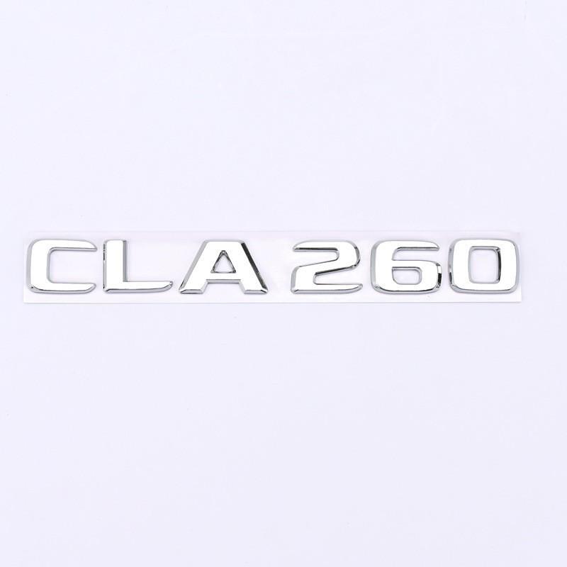 Compatible Mercedes-Benz CLA Class Badge Stickers: CLA35, CLA180, CLA220, CLA260, CLA45