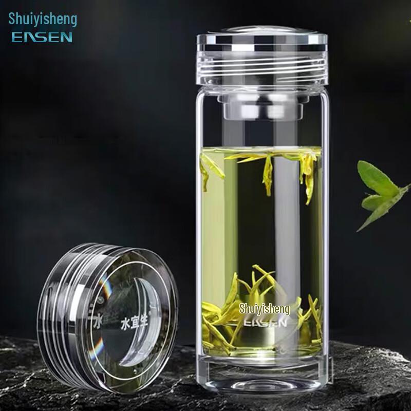 Shui Yisheng 410ml Glass Tea Infuser Cup